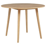  Coaster Furniture Andrews 122508 48-inch Round Counter Height Dining Table - Light Ash IMAGE 1
