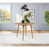  Coaster Furniture Andrews 122508 48-inch Round Counter Height Dining Table - Light Ash IMAGE 4