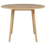  Coaster Furniture Andrews 122508 48-inch Round Counter Height Dining Table - Light Ash IMAGE 6