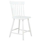  Coaster Furniture Andrews 122509WHT Set of 2 Windsor Counter Height Dining Side Chair - White IMAGE 2
