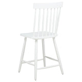  Coaster Furniture Andrews 122509WHT Set of 2 Windsor Counter Height Dining Side Chair - White IMAGE 7