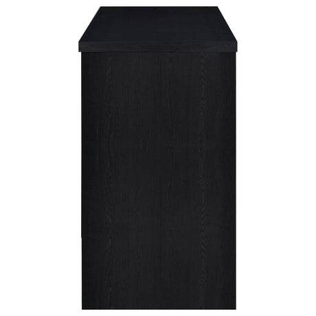  Coaster Furniture Topanga 182784 Engineered Wood Freestanding Home Bar - Black IMAGE 7
