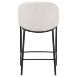  Coaster Furniture Chadwick 183436N Set of 2 Fabric Upholstered Counter Height Chair - Beige IMAGE 6
