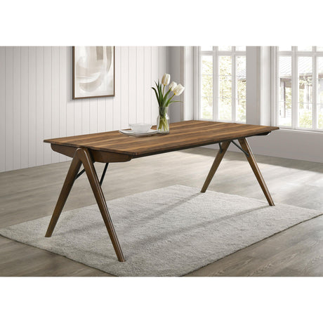  Coaster Furniture Randolph 192521 82-inch Rectangular Dining Table - Sheesham/Brown IMAGE 4