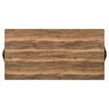 Coaster Furniture Randolph 192521 82-inch Rectangular Dining Table - Sheesham/Brown IMAGE 5
