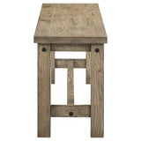  Coaster Furniture Cardova 192923 51-inch Solid Wood Dining Bench - Vineyard Oak IMAGE 4