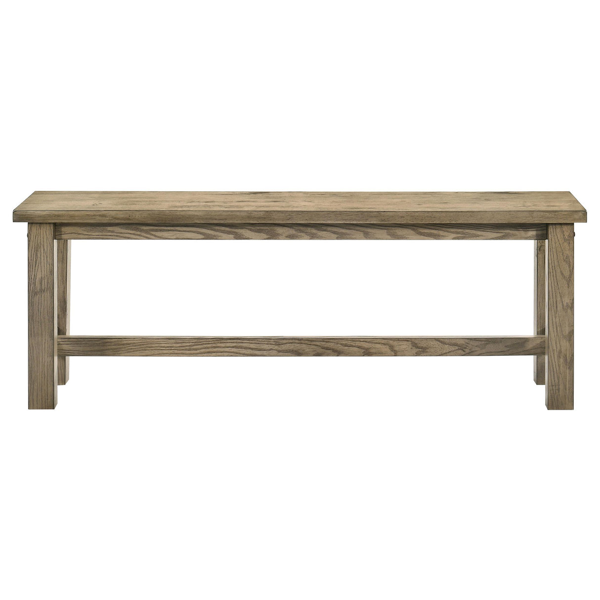  Coaster Furniture Cardova 192923 51-inch Solid Wood Dining Bench - Vineyard Oak IMAGE 7