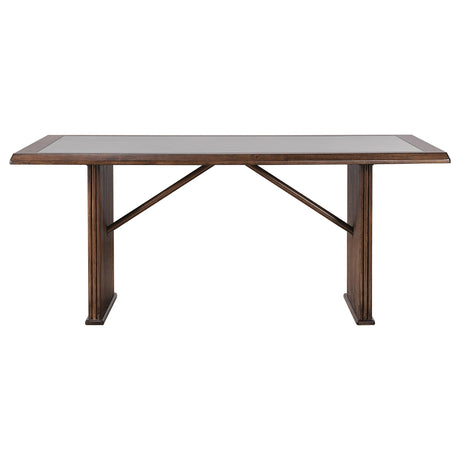  Coaster Furniture Sherwood 193591 72-inch Rectangular Dining Table - Brown IMAGE 3