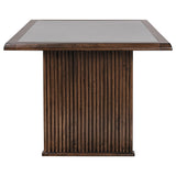  Coaster Furniture Sherwood 193591 72-inch Rectangular Dining Table - Brown IMAGE 4