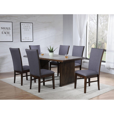  Coaster Furniture Sherwood 193592 Set of 2 Upholstered Dining Side Chair - Grey IMAGE 14