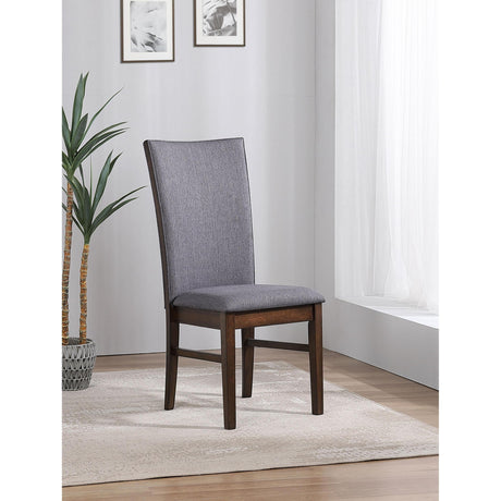  Coaster Furniture Sherwood 193592 Set of 2 Upholstered Dining Side Chair - Grey IMAGE 2