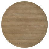  Coaster Furniture Adina 193610 53-inch Round Wood Dining Table  - Distressed Light Brown IMAGE 4