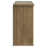  Coaster Furniture Adina 193615 3-door 59-inch Sideboard Server  - Distressed Light Brown IMAGE 5