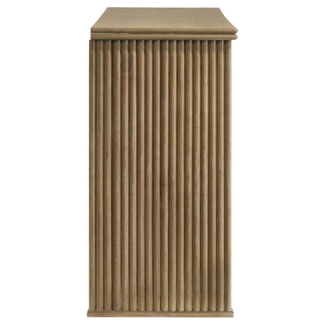  Coaster Furniture Adina 193615 3-door 59-inch Sideboard Server  - Distressed Light Brown IMAGE 5