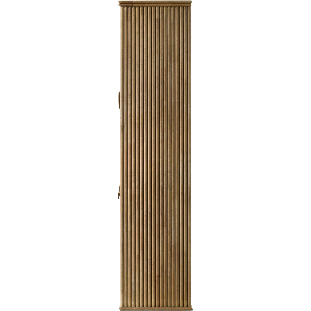  Coaster Furniture Adina 193616 77-inch Tall Display Cabinet  - Distressed Light Brown IMAGE 7