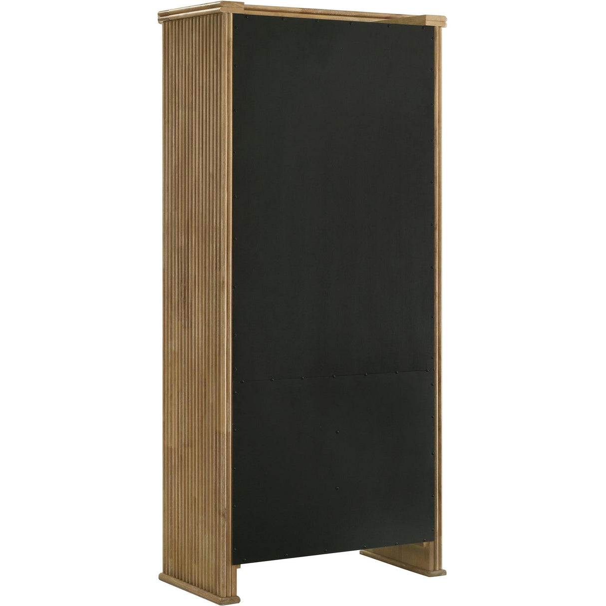  Coaster Furniture Adina 193616 77-inch Tall Display Cabinet  - Distressed Light Brown IMAGE 8