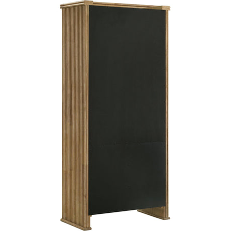  Coaster Furniture Adina 193616 77-inch Tall Display Cabinet  - Distressed Light Brown IMAGE 8