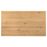  Coaster Furniture Duncan 193651 71-inch Rectangular Wood Dining Room Table - Washed Oak IMAGE 7