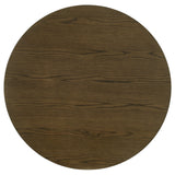  Coaster Furniture Ottowa 193660 47-inch Round Wood Dining Table with Shelf - Brown IMAGE 4