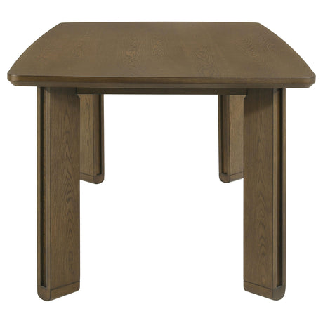  Coaster Furniture Ottowa 193661 71-inch Rectangular Wood Dining Table - Brown IMAGE 5