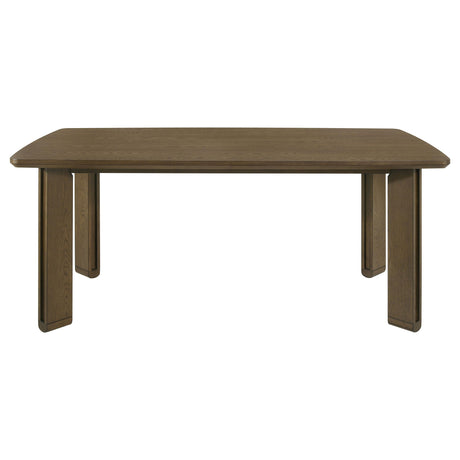  Coaster Furniture Ottowa 193661 71-inch Rectangular Wood Dining Table - Brown IMAGE 9