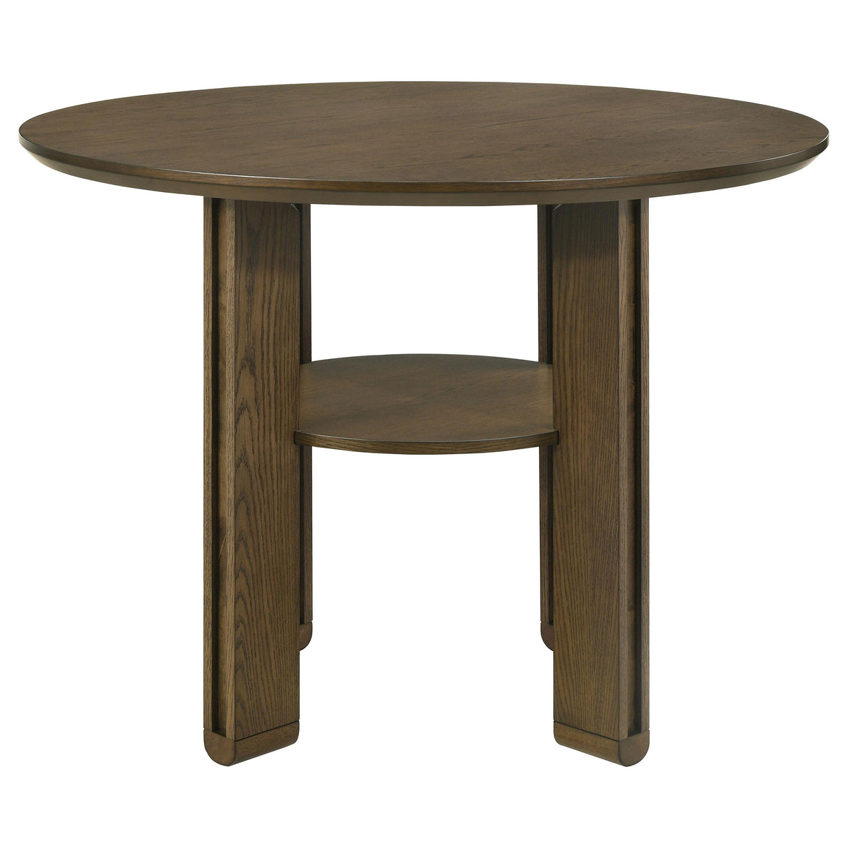  Coaster Furniture Ottowa 193668 47-inch Round Counter Height Dining Table - Brown IMAGE 2