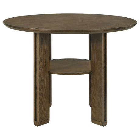  Coaster Furniture Ottowa 193668 47-inch Round Counter Height Dining Table - Brown IMAGE 2