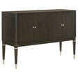  Coaster Furniture Reseda 193675 4-door Dining Sideboard Server with Shelves - Ash Brown IMAGE 1