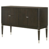 Coaster Furniture Reseda 193675 4-door Dining Sideboard Server with Shelves - Ash Brown IMAGE 2