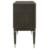  Coaster Furniture Reseda 193675 4-door Dining Sideboard Server with Shelves - Ash Brown IMAGE 5