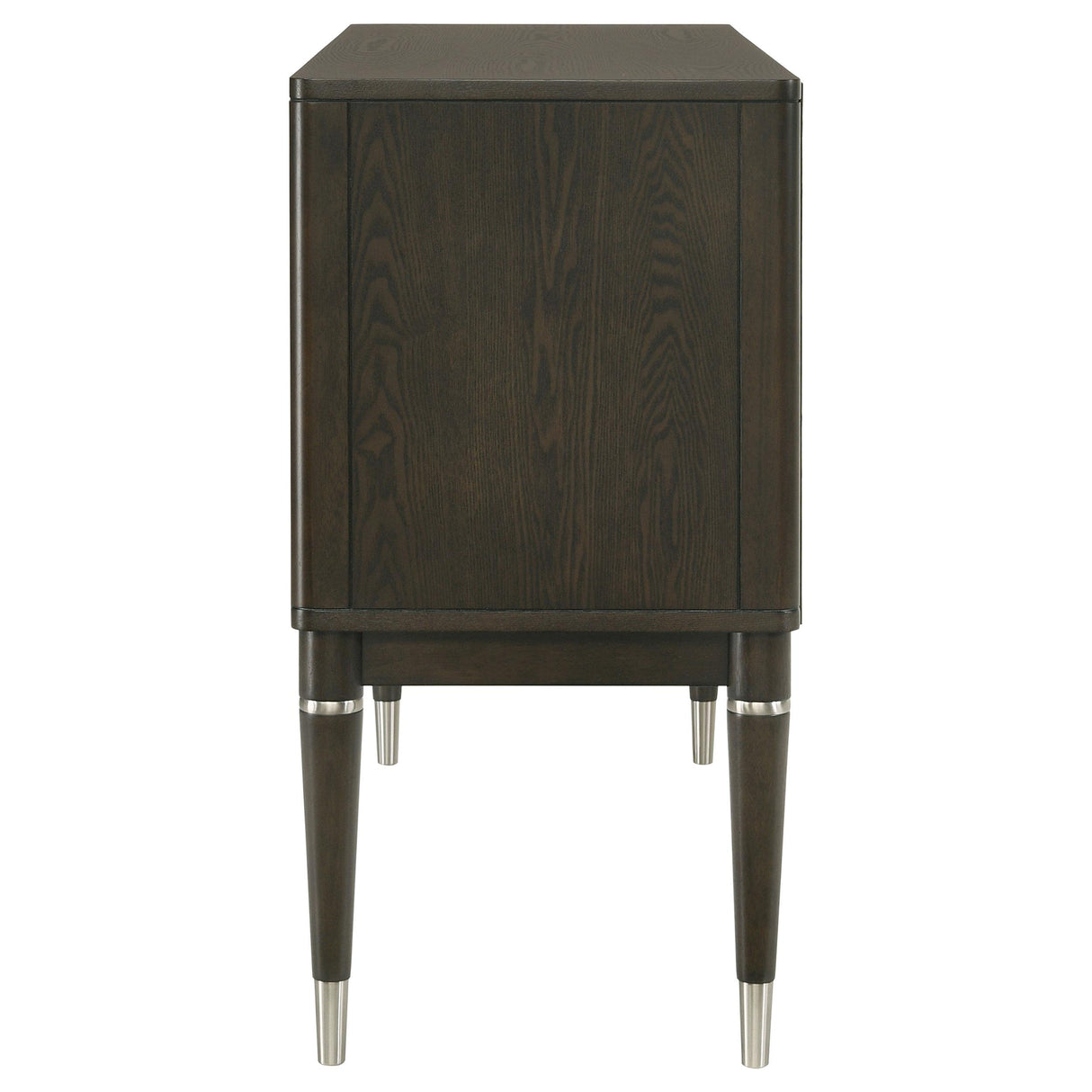  Coaster Furniture Reseda 193675 4-door Dining Sideboard Server with Shelves - Ash Brown IMAGE 6
