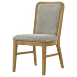 Coaster Furniture Croyden 193732 Set of 2 Dining Side Chair - Weathered Natural IMAGE 8