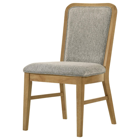  Coaster Furniture Croyden 193732 Set of 2 Dining Side Chair - Weathered Natural IMAGE 8