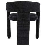  Coaster Furniture Carlow 193813BLK Set of 2 Upholstered Dining Arm Chair - Black IMAGE 11