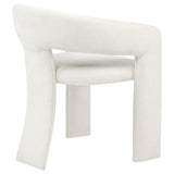  Coaster Furniture Carlow 193813WHT Set of 2 Upholstered Dining Arm Chair - White IMAGE 4