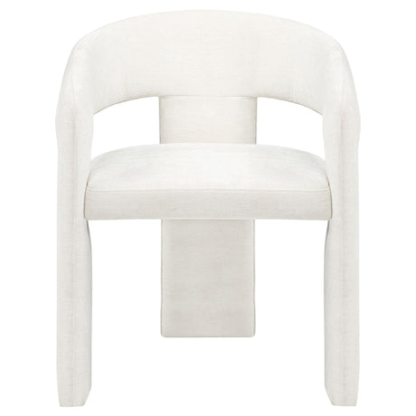  Coaster Furniture Carlow 193813WHT Set of 2 Upholstered Dining Arm Chair - White IMAGE 8