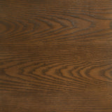  Coaster Furniture Franklin 193830 54-inch Round Wood Pedestal Base Dining Table - Dark Brown IMAGE 8