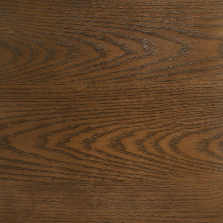  Coaster Furniture Franklin 193830 54-inch Round Wood Pedestal Base Dining Table - Dark Brown IMAGE 8