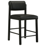  Coaster Furniture Kehoe 193929BLK Set of 2 Upholstered Counter Height Chair - Black IMAGE 8