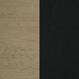 Coaster Furniture Kehoe 193929NAT Set of 2 Upholstered Counter Height Chair - Black/Natural Oak IMAGE 11
