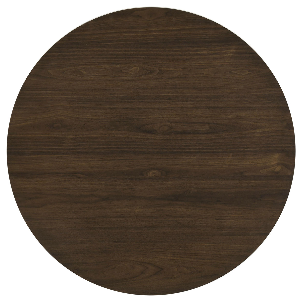  Coaster Furniture Hamlyn 193930WAL 47-inch Round Wood Dining Room Table - Walnut IMAGE 8