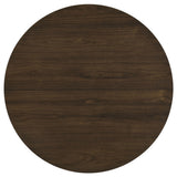  Coaster Furniture Hamlyn 193930WAL 47-inch Round Wood Dining Room Table - Walnut IMAGE 8