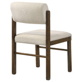  Coaster Furniture Kehoe 193932WAL Set of 2 Upholstered Dining Side Chair - Cream/Walnut IMAGE 11