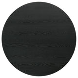  Coaster Furniture Hamlyn 193938BLK 43-inch Round Wood Counter Height Dining Table - Black IMAGE 8
