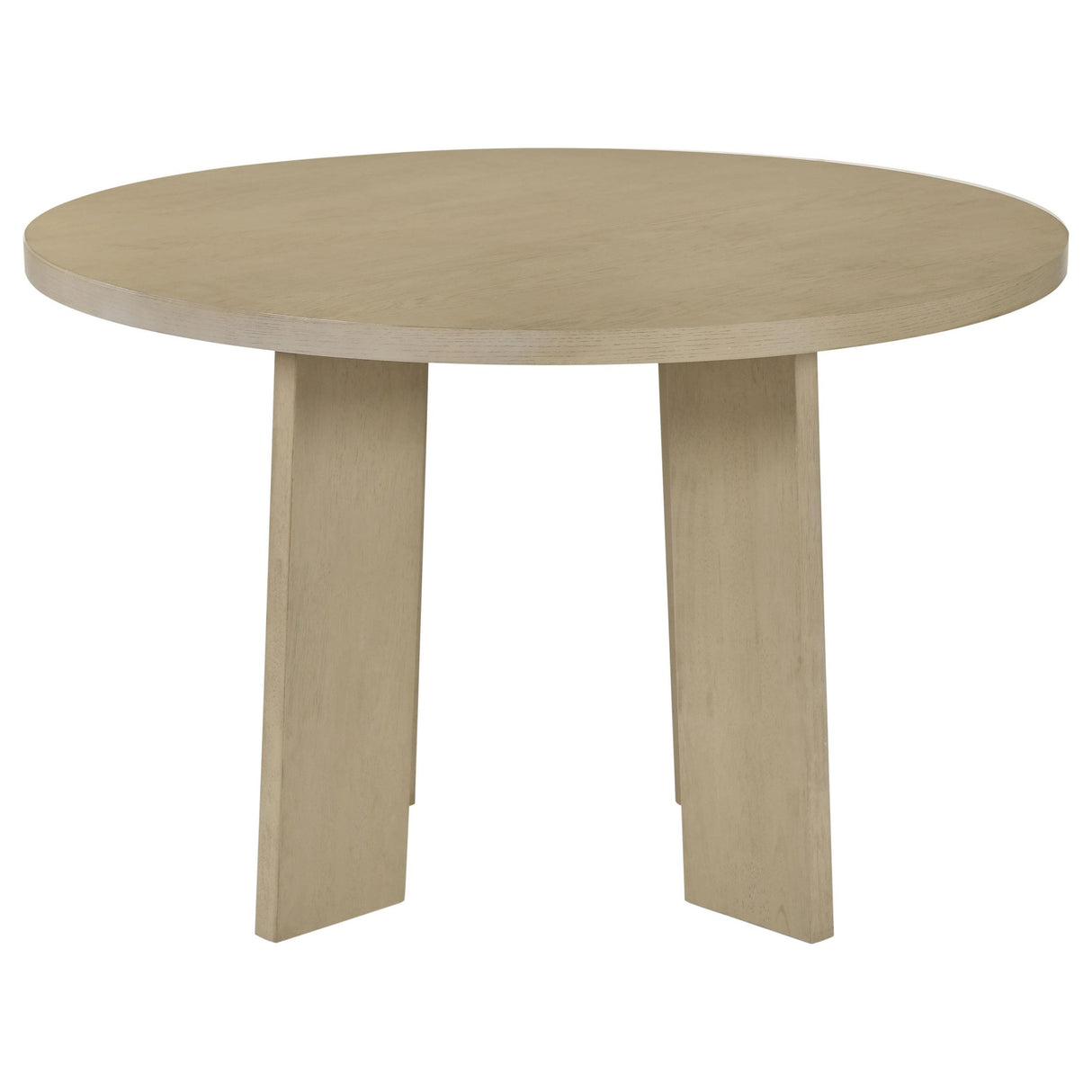  Coaster Furniture Strouse 193940NAT 47-inch Round Wood Dining Room Table - Natural Oak IMAGE 9