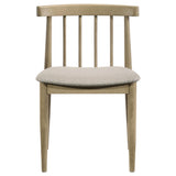  Coaster Furniture Cullen 193942NAT Set of 2 Dining Side Chair Upholstered Seat - Natural Oak IMAGE 10