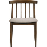  Coaster Furniture Cullen 193942WAL Set of 2 Dining Side Chair Upholstered Seat - Walnut IMAGE 4