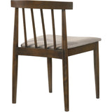  Coaster Furniture Cullen 193942WAL Set of 2 Dining Side Chair Upholstered Seat - Walnut IMAGE 8
