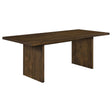  Coaster Furniture Decker 193951WAL 82-inch Rectangular Wood Dining Table - Walnut IMAGE 1