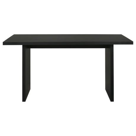  Coaster Furniture Decker 193958BLK 70-inch Rectangular Wood Counter Height Dining Table - Black IMAGE 6